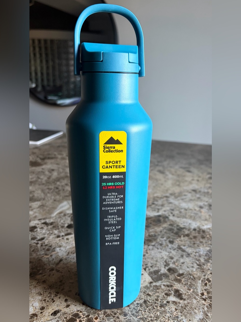 Corkcicle 20oz Sport Canteen in Teal